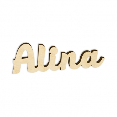 Decor nume Alina debitat laser